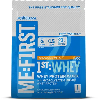 Image de Polleo Sport 1st Whey, 30 g - Chocolat Jaffa