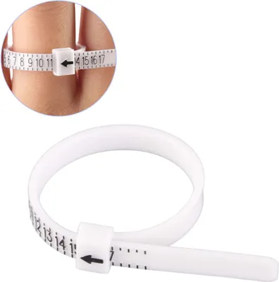 Produktbild von Neue US Ring Sizer Maßnahme Finger Gauge Scale Measure Tool Finger Stick Hochzeit Ring Tester