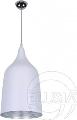 Produktbild von Pendelleuchte Fabio M Weiß, Durchmesser 18,5 cm, E27 Fassung, 1-flammig, max. 60W, 150 cm Abhängung