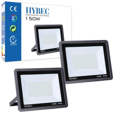 LED Flutlicht 150W 3000K warmweiß IP66 (2er-Pack)