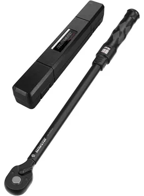 Immagine prodotto di Chiave dinamometrica da 1/2" con coppia da 60-330 Nm, adatta per auto, camion e motociclette, con testa a cricchetto a 72 denti
