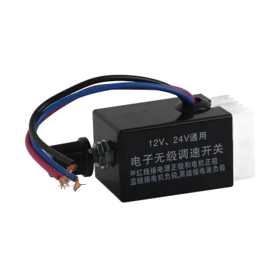 Produktbild von Universal DC 12V/24V Motor Speed ​​Controller Schalter Für Auto Lkw Fan Heizung Control