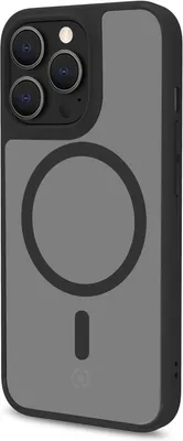 Produktbild von Celly Magmatt, Cover, Apple, iPhone 14 Pro, 15,5 cm (6.1"), Schwarz, Transparent