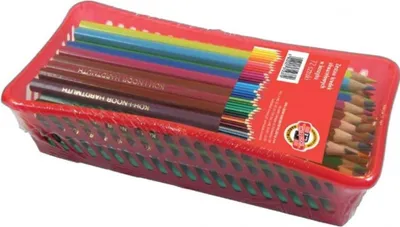 Produktbild von Aquarellstifte in einem Korb mit 72 Stiften.