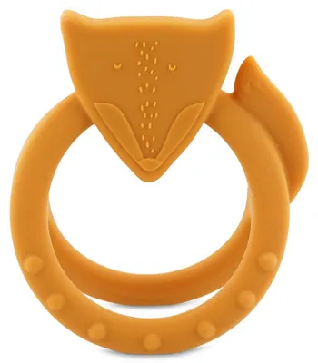 Image de Anneau de dentition sensoriel Trixie Baby Mr. Fox - Jouet de dentition en silicone