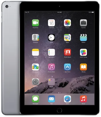 Produktbild von Apple iPad AirMD791FD/A 24,6 cm (9,7 Zoll) (IPS-Technologie (In-Plane-Switching), Retina-Display) 16 GB Tablet-PC - 4G - Apple A7 1,30 GHz Prozessor - Grau - iOS 7 - Multi-Touch 2048 x 1536 Display - Bluetooth - LED Hintergrundbeleuchtung - Slate