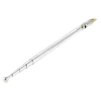 Obrázok produktu pre 1 kus, dĺžka 32 cm, 1 kus, teleskopická anténa pre rádio AM/FM, 180 stupňov, DKVW