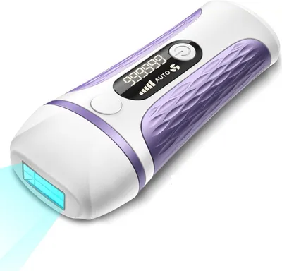 Produktbild von IPL-Laser-Haarentfernungsgerät, dauerhaft, für Frauen und Männer, 999.999 Blitze, sichere, effektive und dauerhafte Haarentfernung,  für Gesicht, Arme