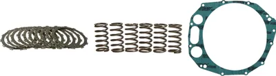 Immagine prodotto di Kit frizione per Suzuki GSX 1300 R Hayabusa, anni di produzione 2008-2012. Include: dischi della frizione, molle della frizione, guarnizione del coperchio della frizione. Marca: pamoto. Prodotto nuovo