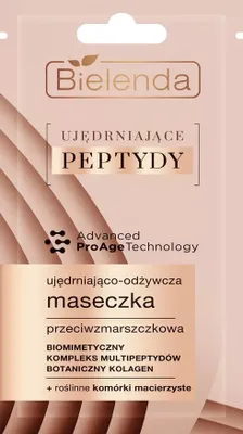 Produktbild von Bielenda Ujędrniające Peptydy Ujędrniająco-odżywcza maseczka przeciwzmarszczkowa, 8 g