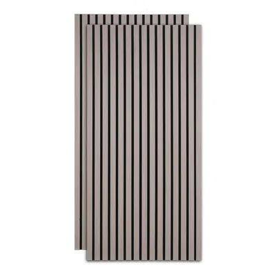Obrázek produktu pro Jopassy akustický panel MDF obložení stěn přírodní akustický panel moderní stěnové panely z dřevěné dýhy a plsti 2x 120x60x2,1cm ořechové dřevo