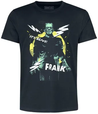 Produktbild von Universal Monsters T-Shirt Herren Frankenstein - It´s Alive schwarz 3XL