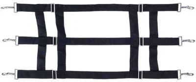 Nylon Stall Guard, Schwarz, 36-48 Zoll