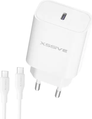 Image de chargeur secteur rapide PD 20W Blanc