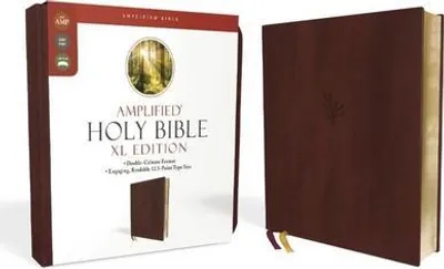 Obrázek produktu pro Amplified Holy Bible, XL Edition, Leathersoft, Burgundy