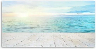 Obrázek produktu pro Skleněná ochranná deska do kuchyně – 120 x 60 cm Modrá ochranná deska do kuchyně