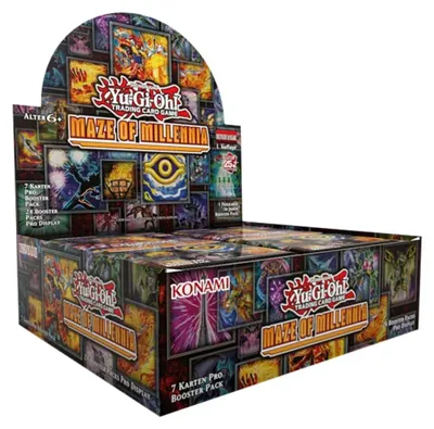 Produktbild von Yu-Gi-Oh! Maze of Millennia Display Deutsch – Booster Display mit 24 Packs