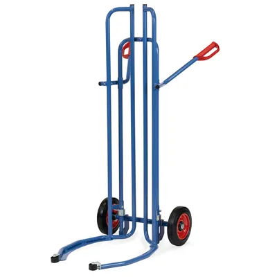 Produktbild von Fetra Reifenkarre mit Anlaufrollen Vollgummi-Räder 250 x 60 mm, 2034A