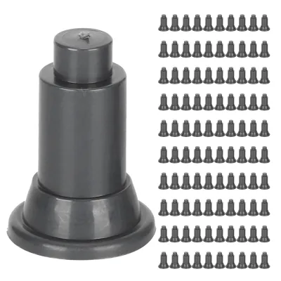 Immagine prodotto di Set da 100 divisori per acquari, piedini di supporto per divisori per acquari, 100 pezzi, nero