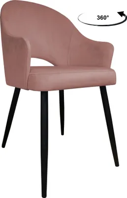 Zdjęcie produktu dla Krzesło obrotowe Velvet podstawa czarna MG58
