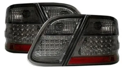 Für Mercedes CLK C208 A208 Coupe Cabrio ab 1997-2002 LED Rückleuchten Schwarz in der Farbe Schwarz von AD TUNING GmbH & Co. KG