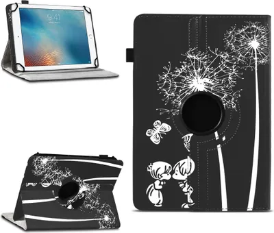 Produktbild von Tablet Hülle für Apple iPad Air 11 2025 Tasche Schutzhülle Case 360° Drehbar Farben:Motiv 9