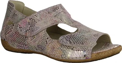 Produktbild von Waldläufer Heliett 342024-264 Sandale mit Fersenkappe, Damen, Leder, Rosa - Damenschuhe Sandale bequem / lose Einlage, Mehrfarbig, leder (summer)