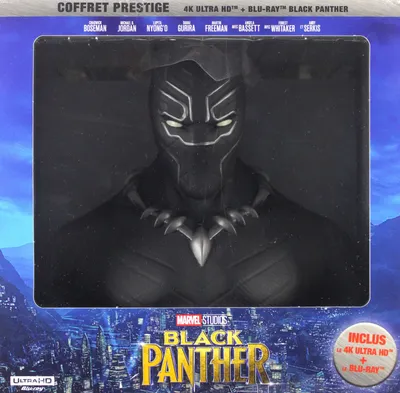 Produktbild von Black Panther (nur Originalversion) [BLU-RAY 4K+BLU-RAY]