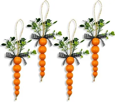 Produktbild von Holz-Ostern-Schmuck-Set für Kinder