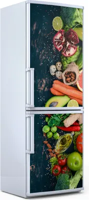Produktbild von Magnete Dekorative - 70 cm x 190 cm - Küche - Magnetmatte Kühlschrankmagnete - Gemüse Farbige