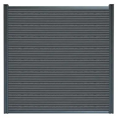 Produktbild von HOME DELUXE WPC Sichtschutzzaun CALLADO PREMIUM 2 x Element + 3 x Pfosten - Höhe: 185 cm | Zaun, Sichtschutzzaun, Gartenzaun, Sichtschutz, Zaunelemente