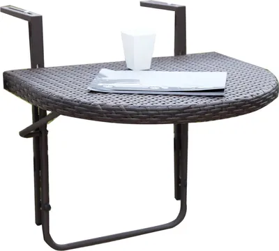 Produktbild von Balkon-Hängetisch Balkontisch Klapptisch Coffee