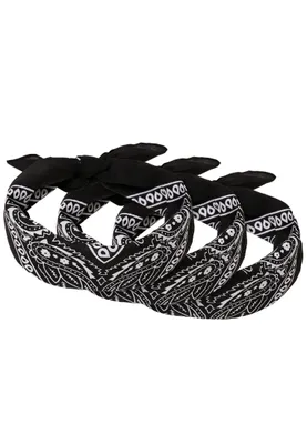 Immagine prodotto di Urban Classics TB4068 | Bandana 3-Pack - Colore: Nero - Taglia: Unica