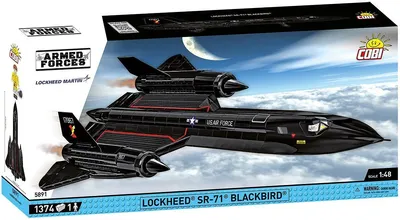 Produktbild von COBI Lockheed SR-71 Blackbird, Bausteine, 8 Jahr(e), 1374 Stück(e)
