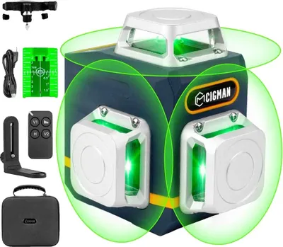 Image de Niveau laser, balayage 3x360°, batterie rechargeable, CM-701