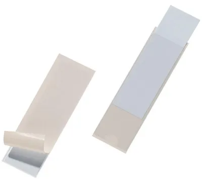 Produktbild von Selbstklebetasche Pocketfix 100x30mm transparent VE=10x10 Stück