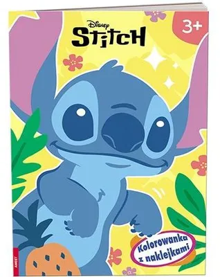 Immagine prodotto di Disney Stich. Libro da colorare con adesivi - Ameet