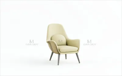 Produktbild von Sessel Lehn Sitz Polster Stuhl Designer Stühle Ein Sitzer Fernseh Lounge Club