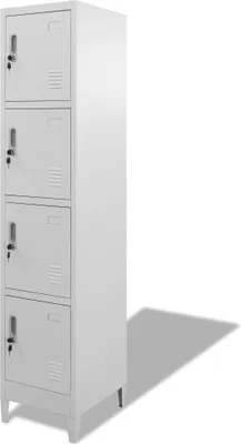 Immagine prodotto di Armadietto a 4 scomparti 38x45x180 cm