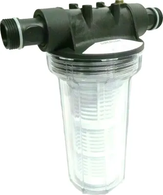 Produktbild von CHM GmbH® 1" Vorfilter 2 L Wasserfilter Hauswasserwerk Filter Pumpe 5.500 L/h schwarz