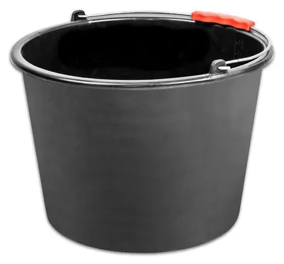 Immagine prodotto di Secchio ReCycled, 12 litri, da costruzione, plastica, con manico in plastica, nero