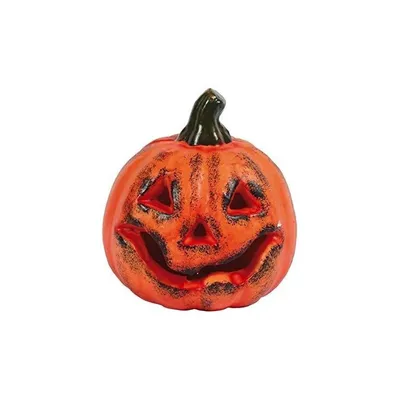 Produktbild von Halloween Kürbis Dekoration Gruselfigur Herbst Accessoire Orange Kürbisgesicht Stimmung Dekoration Party, Farbe: Orange