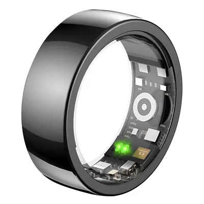 Image de Riversong, anneau intelligent pour la santé et la forme, IP68, ultra-léger 3.8g, noir