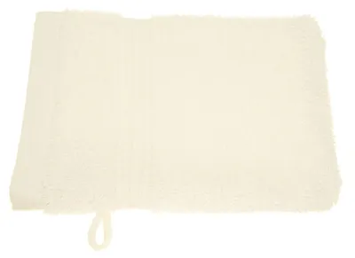 Produktbild von Julie Julsen BIO Waschhandschuh Weiß 15 x 21 cm