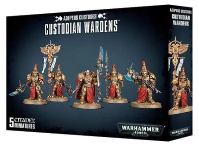 Immagine prodotto di Miniature degli Adeptus Custodes, Custodian Wardens