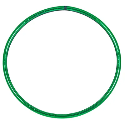 Zdjęcie produktu dla Metalowe hula-hoop, Ø100 cm, zielone