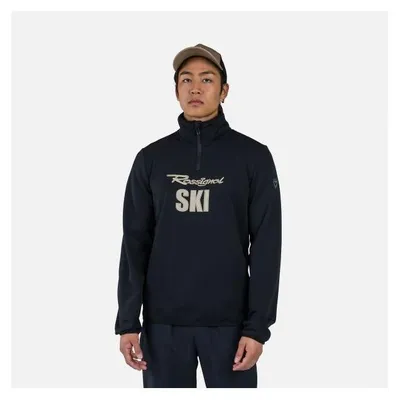 Obrázok produktu pre Mikina Rossignol Signature Ski Hz, materiál: fleece, farba: čierna, veľkosť: XXL