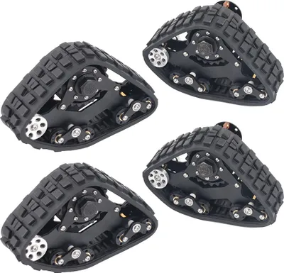 Obrázek produktu pro RC Stopy Kolo Sandmobile Conversion Snow Tire pro 1 / 10 SCX10 D90 Auto Remote Control Příslušenství 4ks