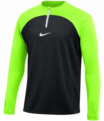 Produktbild von Nike - "Academy" Drill Sweatshirt für Herren PP5073 (XXL) (Schwarz/Grün)
