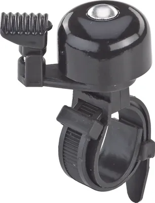 Produktbild von Prophete 5051 MTB Fahrradglocke / Klingel mit Alu-Deckel und Universal-Halterung - schwarz